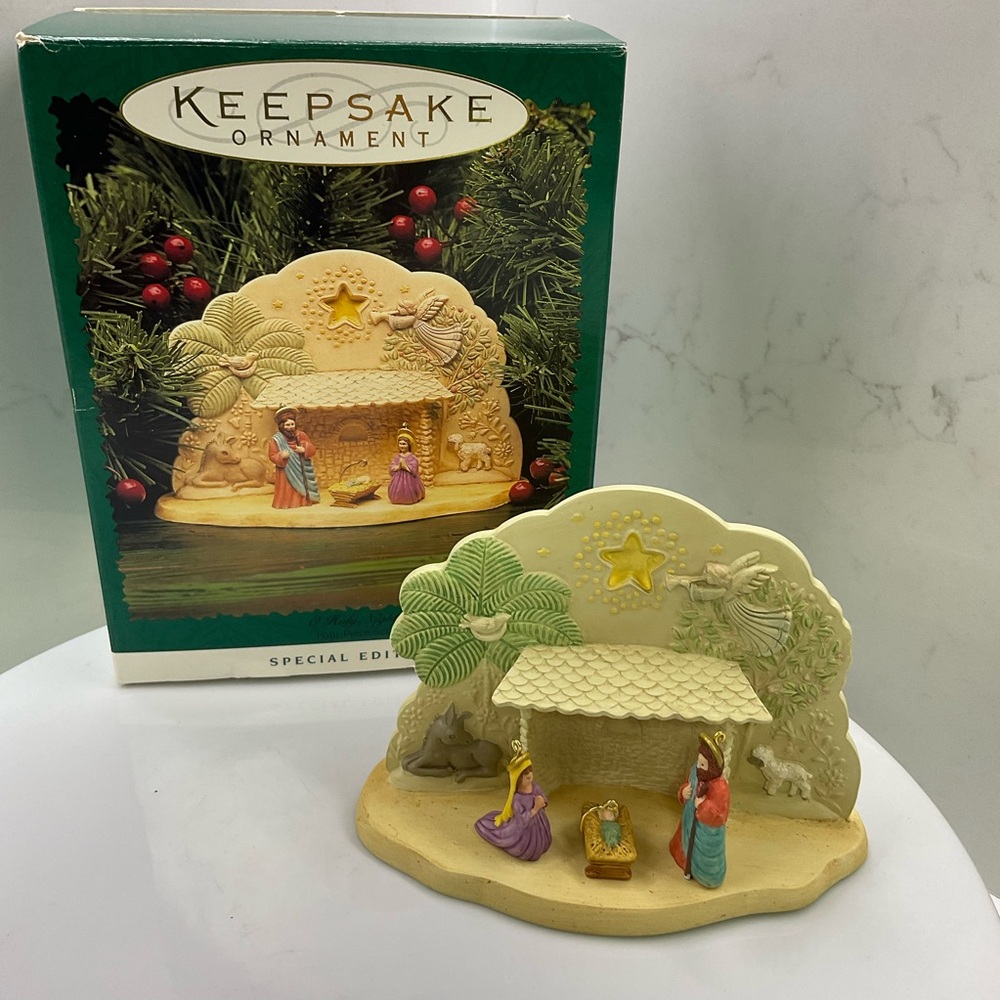 Hallmark Keepsake 1996 O Holy Night Vintage Ornament Special Edition